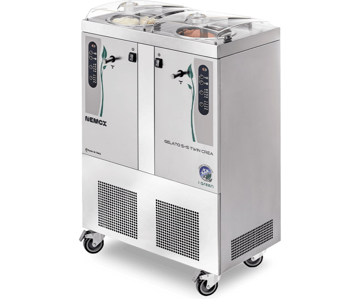 Машина для приготовления мороженого Gelato 5+5K Crea Twin i-Green