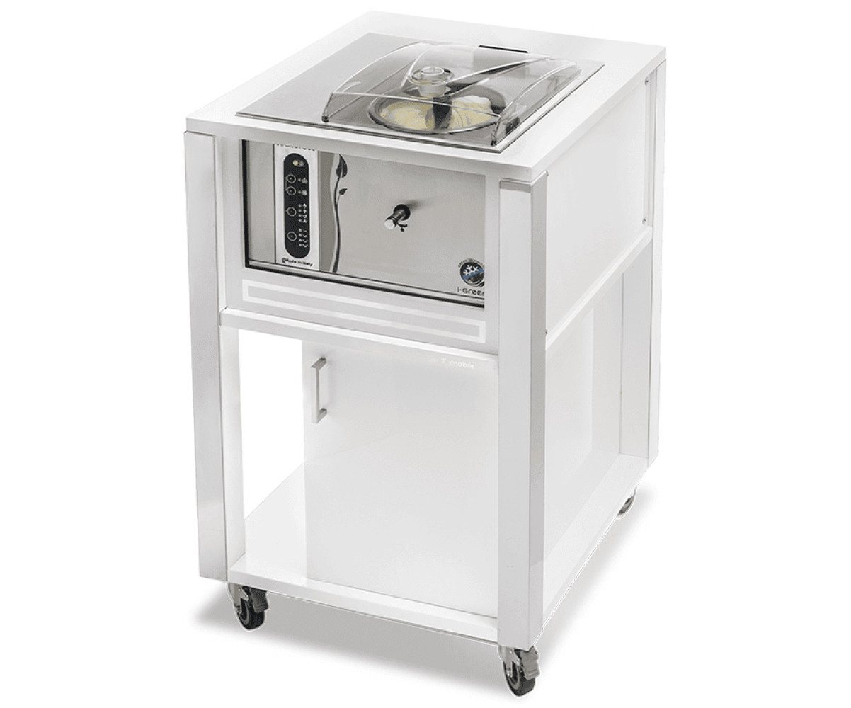 Машина для приготовления мороженого WHITE Gelato 5K T-Mobile i-Green