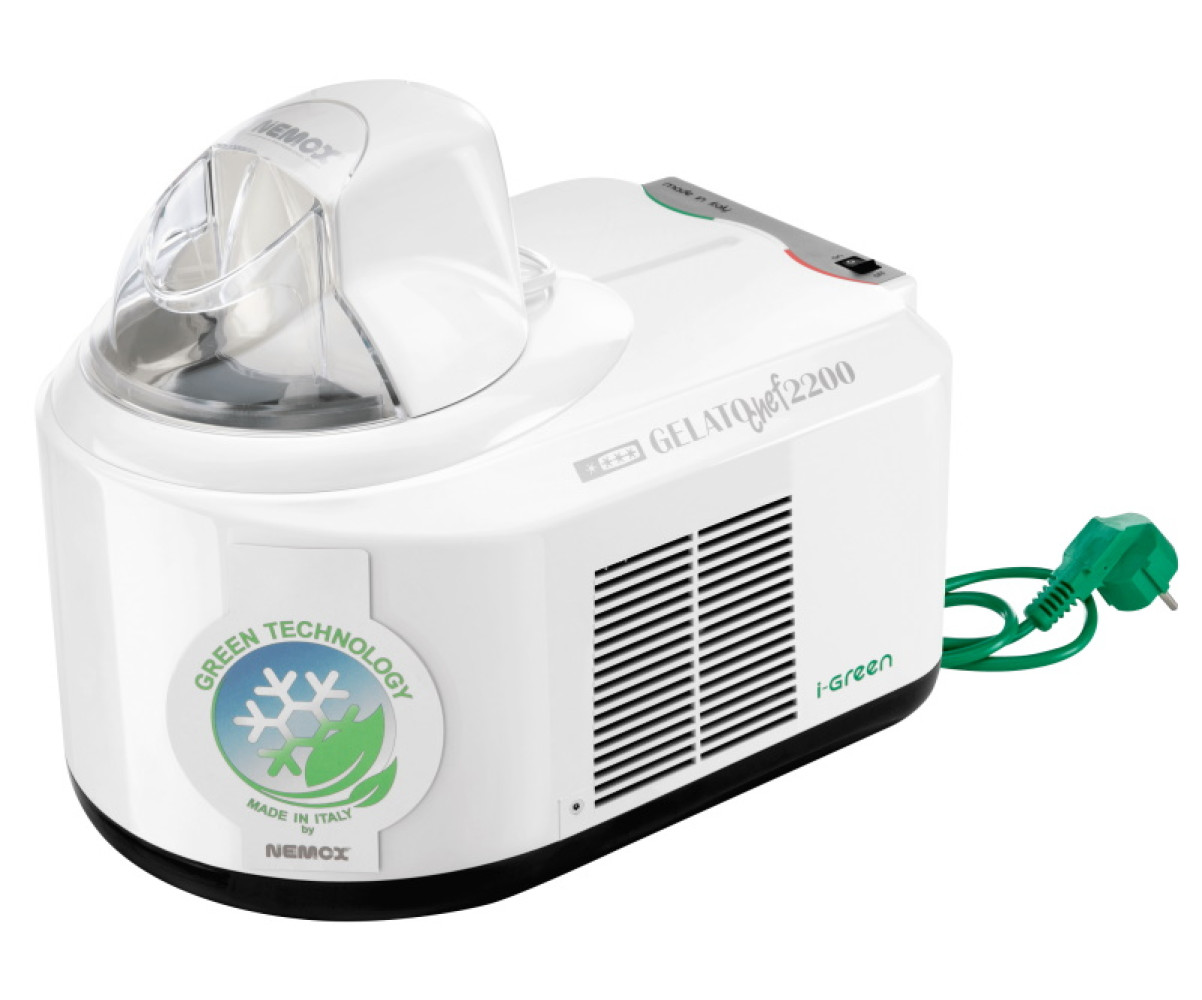 Машина для приготовления мороженого GELATO CHEF 2200 i-Green Color WHITE