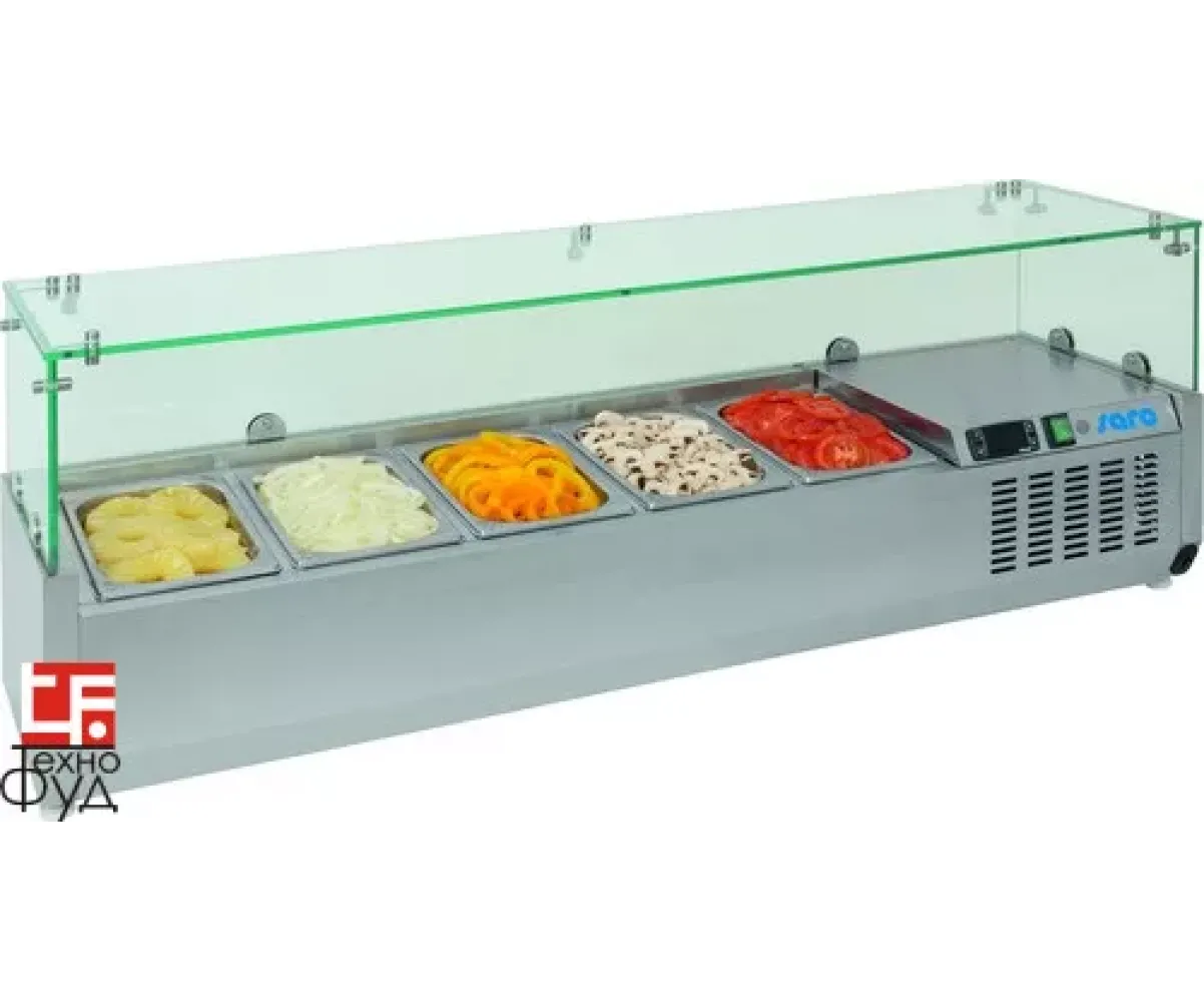 Салат-бар на 7 гастроемкостей GN 1/4 EVRX 1600/330
