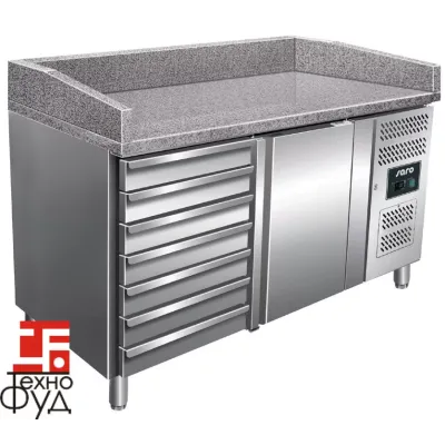 Холодильный стол для пиццы с ящиками SARO MARGA PZ 1610 TN
