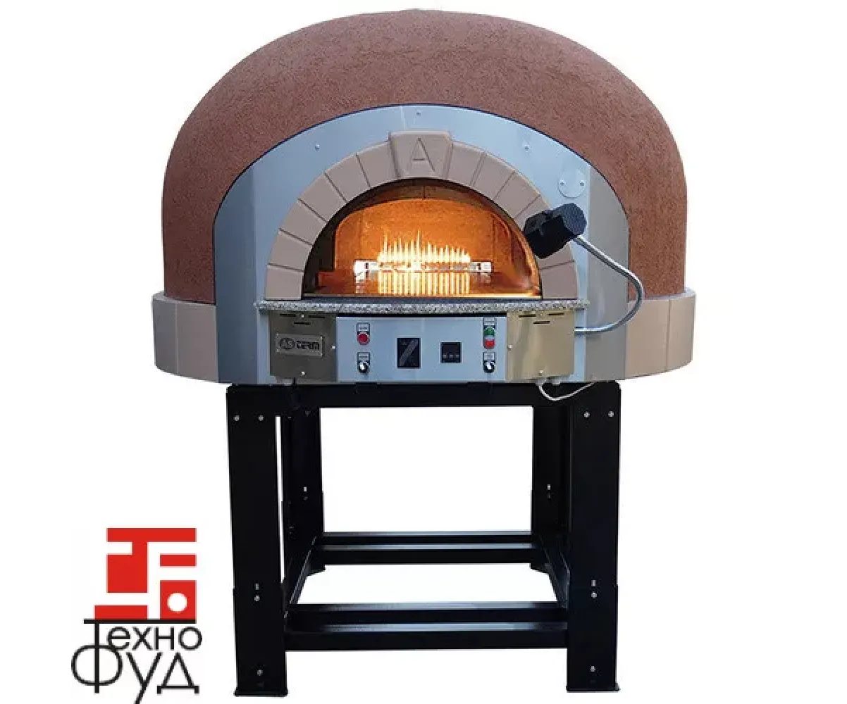 Печь для пиццы газовая Design G 120 K BO Brown Silicone Coating