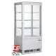 Шкаф витрина холодильная SARO SC 80 white and black