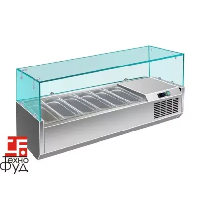 Салат-бар на 6 гастроемкостей GN 1/4 EVRX 1400/330
