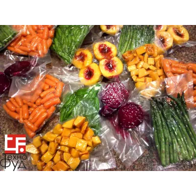 Гладкие пакеты для вакуумной упаковки Т10 20х40 см