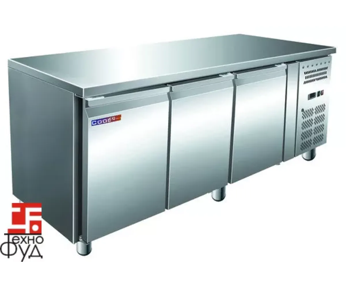 Стол морозильный 3-х дверный без борта GN3100BT