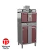 Печь угольная с подставкой и тепловым стеллажом KOPA 301 SOS