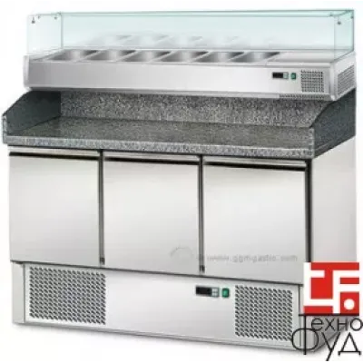 Стол для пиццы с гранитной столешницей POS147#AGS143