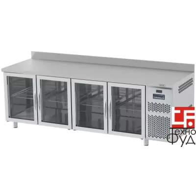 Стол холодильный со стеклянной дверью PPCT704ANGL PLUS