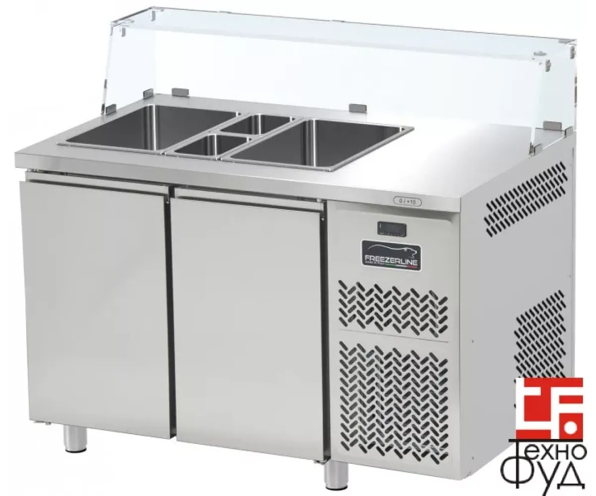 Стол холодильный для салатов PPSA702S1 SALADETTE
