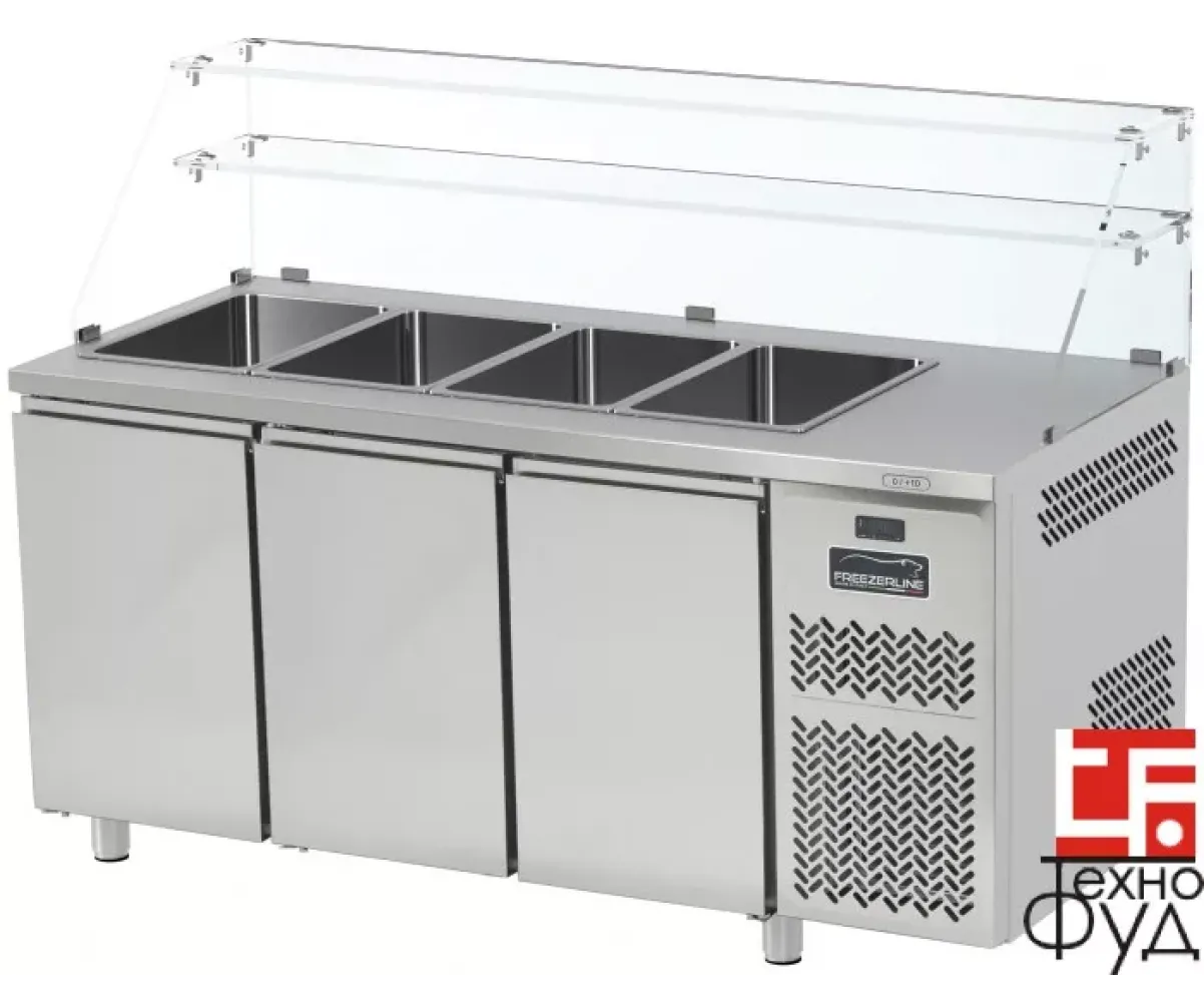 Стол холодильный для салатов PPSA703S2 SALADETTE
