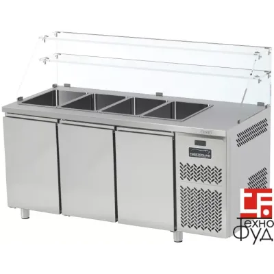 Стол холодильный для салатов PPSA703S2 SALADETTE
