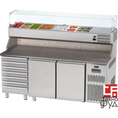 Холодильный стол для пиццы BPCP7027C14