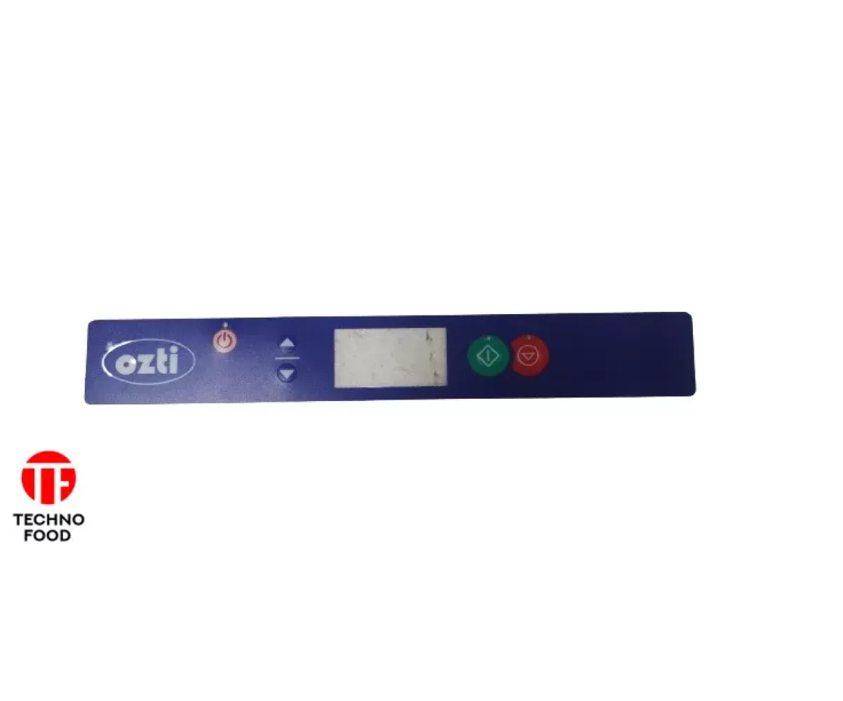 Стекло 6262.00020.08 панели управл. посудомойки 500 DIGITAL 310*45 mm