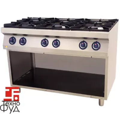 Плита газовая профессиональная PST67/P Kogast