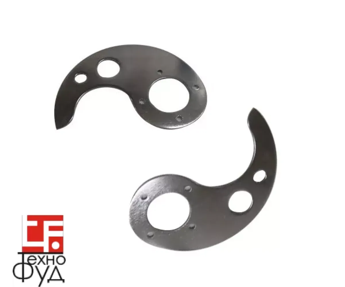 Ножи для куттера C4VV/ С6VV перфорированные (комплект верхний/нижний ножи)