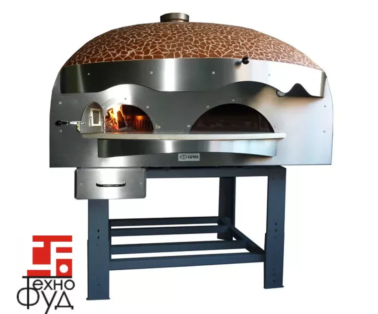 ДРОВЯНАЯ ПЕЧЬ ДЛЯ ПИЦЦЫ Design D120VK Brown Mosaic