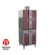 Печь угольная с подставкой и тепловым шкафом KOPA 401 SC
