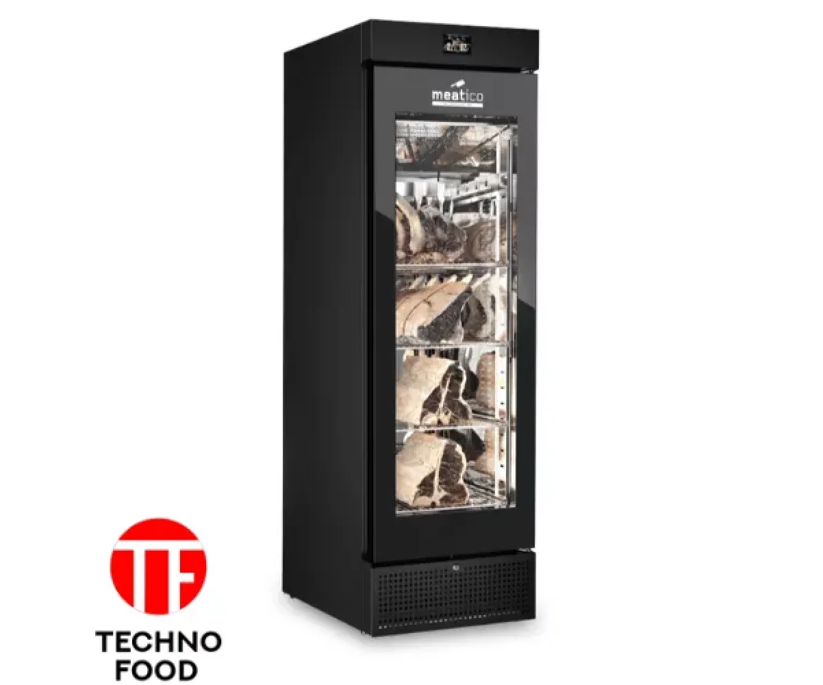 ШКАФ ДЛЯ СОЗРЕВАНИЯ МЯСА AC9F38 MEAT 400 BLACK GLASS GREEN EVERLASTING