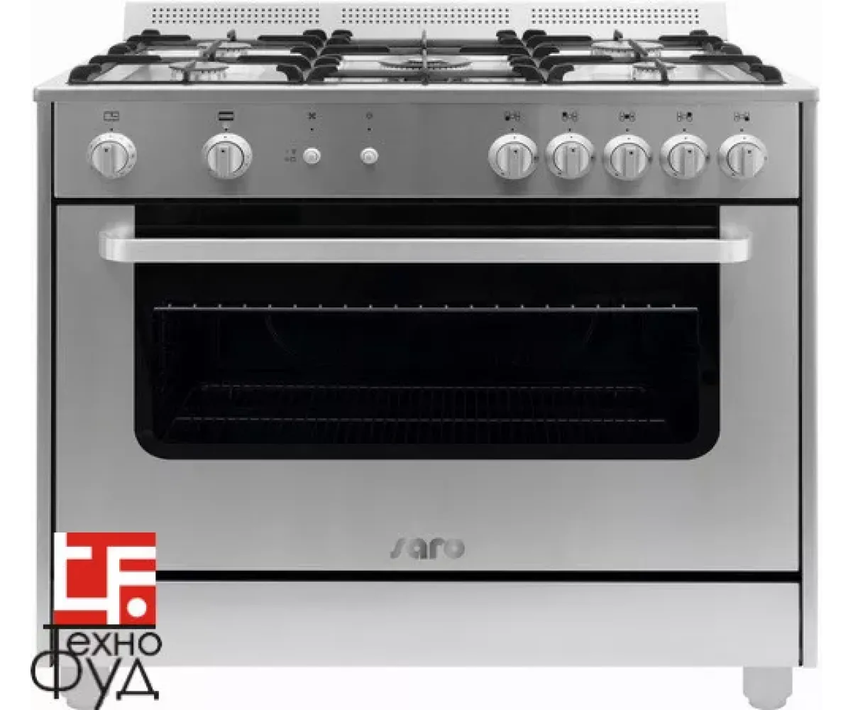 Профессиональная газовая плита SARO TS95C71X