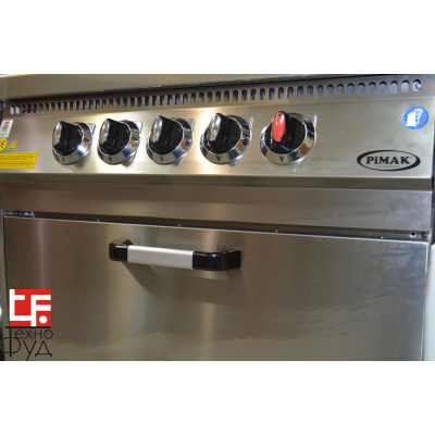 Плита промышленная с газовым контроллером 70S-M015-4F