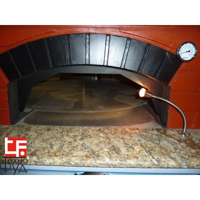 Дровяная печь для пиццы с вращающейся камерой DR 140