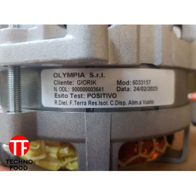 Двигатель 6033157 230В для пароконвектомата GIORIK.