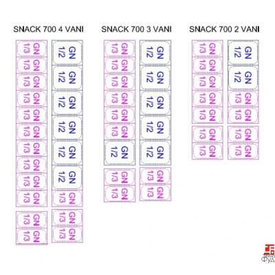Стол холодильный PPCS702C SNACK