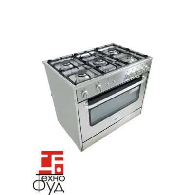 Профессиональная газовая плита SARO TS95C71X