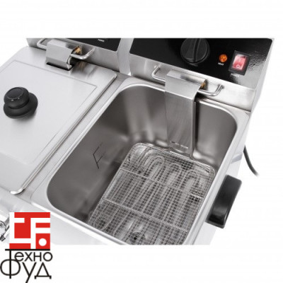 Фритюрница электрическая EFH8+8 GGM Gastro