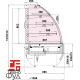 Тепловая витрина JAMAJKA G 1.3