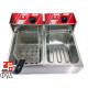 Фритюрница электрическая GoodFood EF6+6
