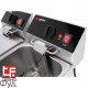 Фритюрница электрическая EFH8+8 GGM Gastro